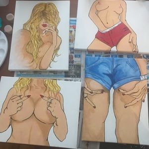 Custom Canvas painting Collection